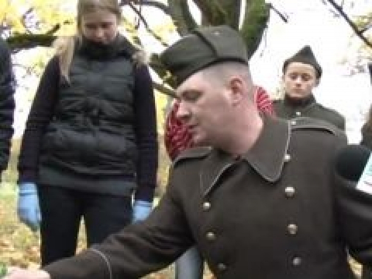 Jaunie Rīgas sargi Preiļos (video)