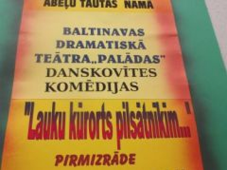 Baltinavas dramatiskā teātra "Palādas" izrāde