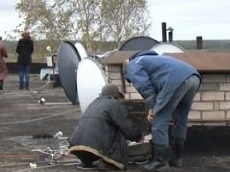 Rudens vētra postījusi arī Demenes pagastu (video)