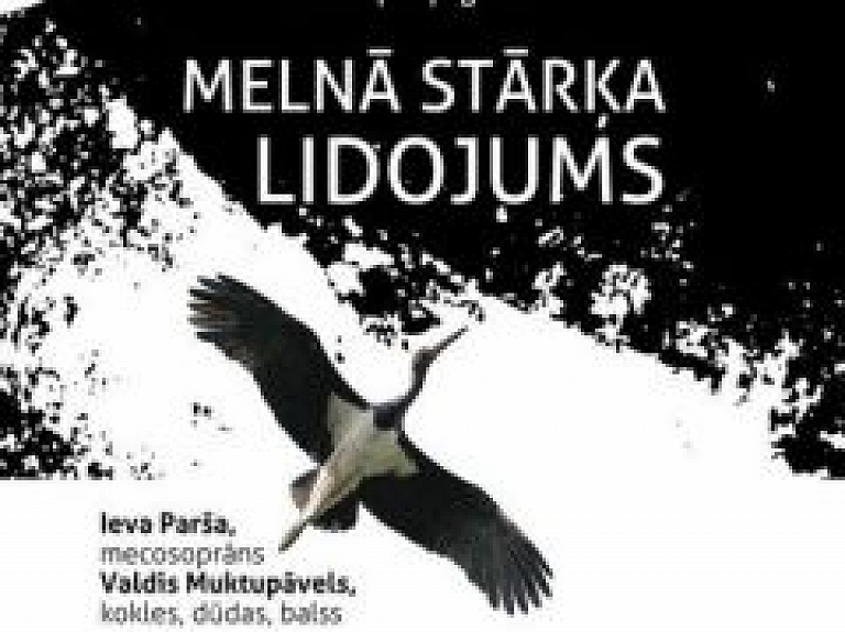 Cēsīs būs skatāms multimediāls koncerts "Melnā stārķa lidojums"