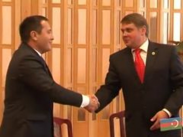 Preiļu novada domei jauna sadarbības pilsēta no Azerbaidžānas (video)
