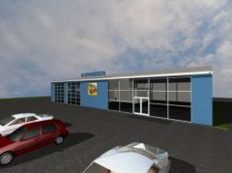 STOKKER ieguldījis miljonu latu jauna tirdzniecības un servisa centra izbūvē Jelgavā un Rīgā