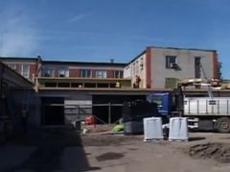 Talsu tipogrāfijā noris renovācija (video)