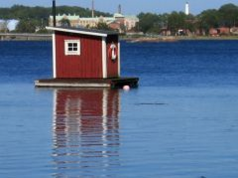 Jelgavā peldošu saunu ražošanā iegulda 20 000 latu