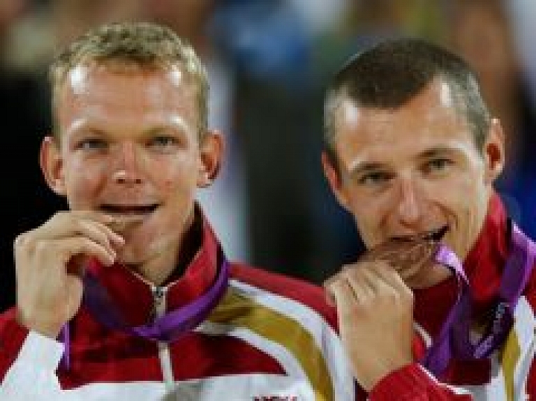 Pļaviņš/Šmēdiņš izcīna olimpisko spēļu bronzu