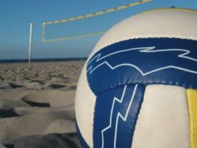 Sestdien Dzintaros notiks pludmales volejbola turnīrs "Samsung Serve 2012"