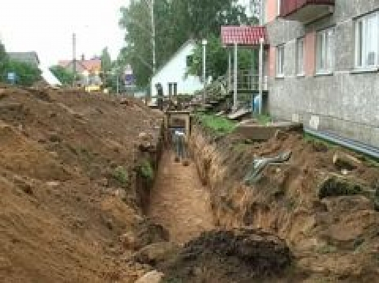 Jēkabpilī atjauno siltumtīklus (video)