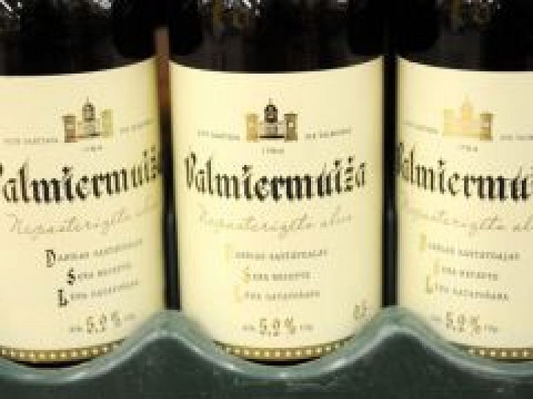 Valmiermuižas alus realizē pusmiljonu litru alus