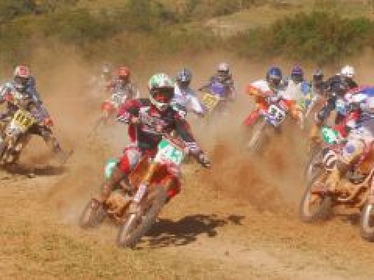 Siguldietim labi panākumi motokrosa čempionātā