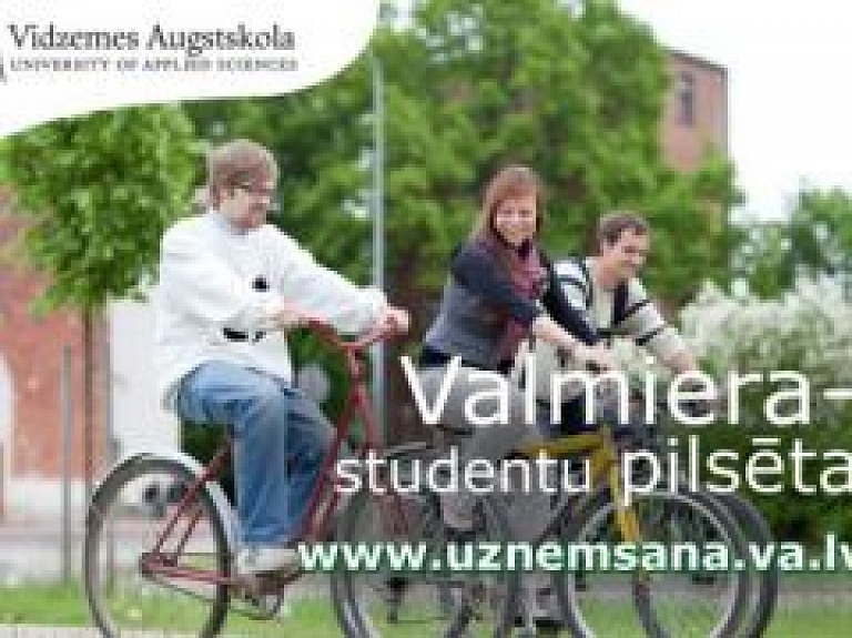 Interese par studijām Vidzemes Augstskolā palielinājusies