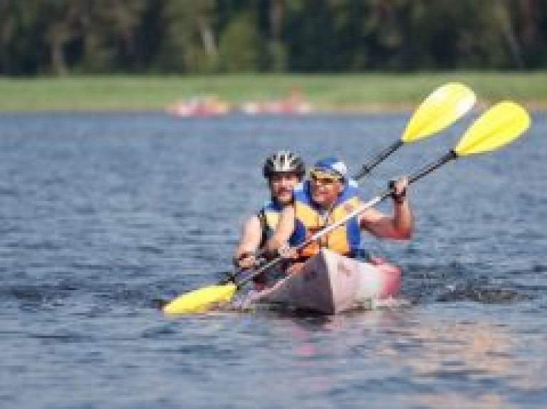 Siguldā notika trešais Triatel xRace sacensības posms (galerija)