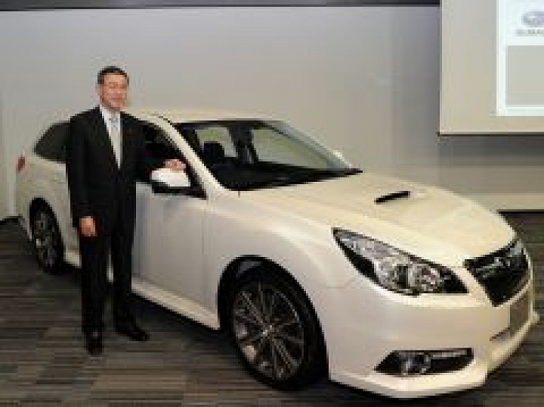 Ogres novadā iegadāta 2012.gada Subaru Legacy