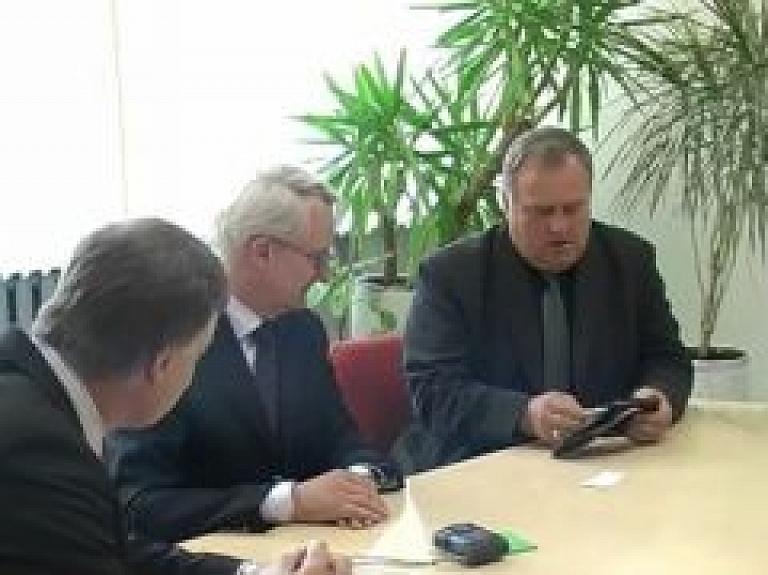 Līvānos viesojas Mārtiņa Lutera apvienības ģenerālsekretārs (video)