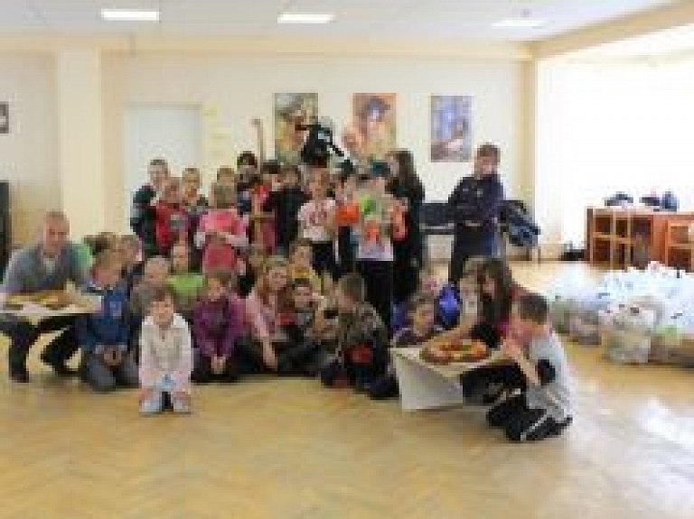 IKI sarīkojis svētkus Daugavpils "Priedītes" bērniem
