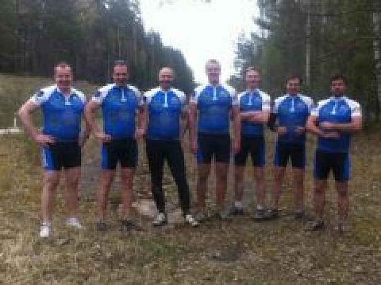 "Ogre/Nesedimajas.lv" aizvada SEB MTB velomaratona 2.posmu