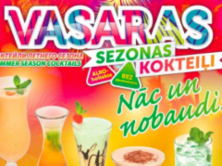 Vasaras sezonas kokteiļi