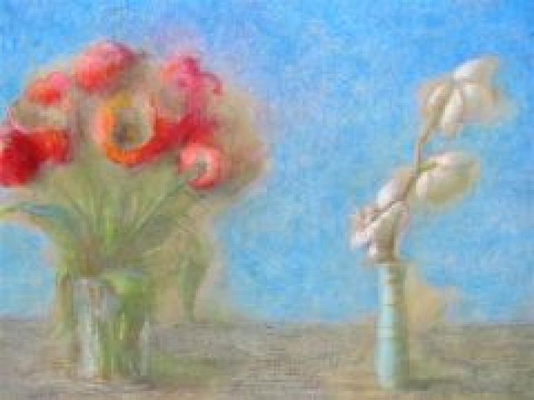 Siguldā atklās gleznotājas Laimas Bikšes personālizstādi