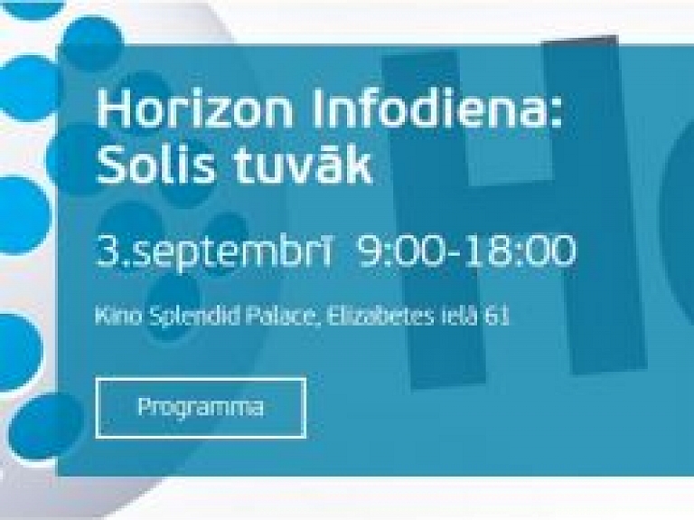 Notiks "Horizon" infodiena "Solis tuvāk"