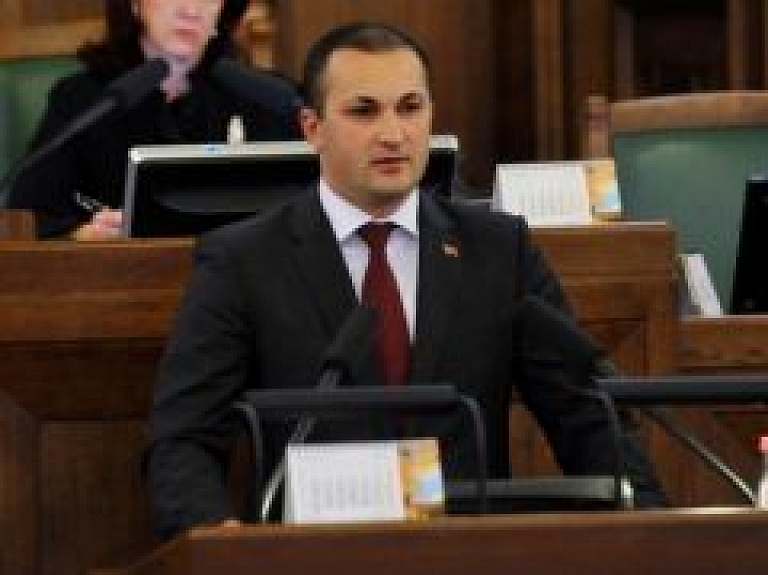 Naudiņš: Ekonomiskās sankcijas pret Baltkrieviju ir nepieņemamas