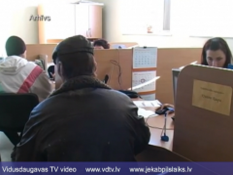 Jēkabpilī nepilnu divu mēnešu laikā bezdarba līmenis pieaudzis par 1,1% (video)