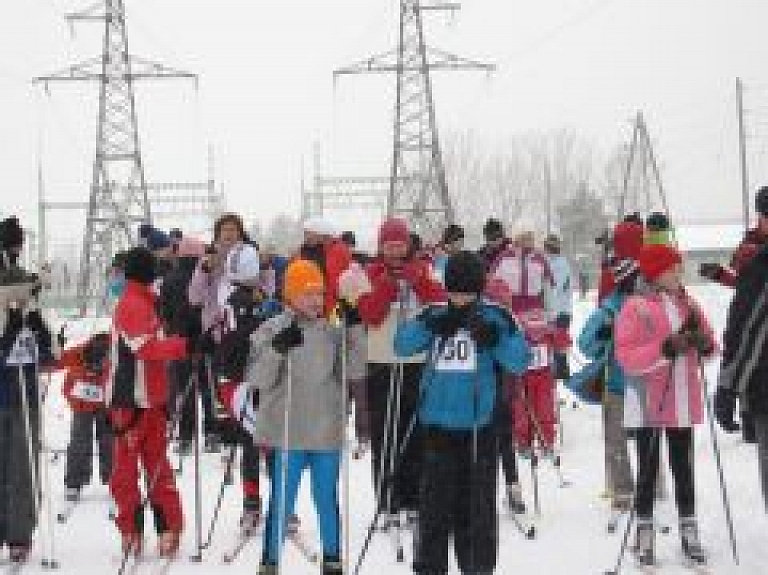 Jēkabpilī aizvadīta slēpošanas sacensību 1.kārta