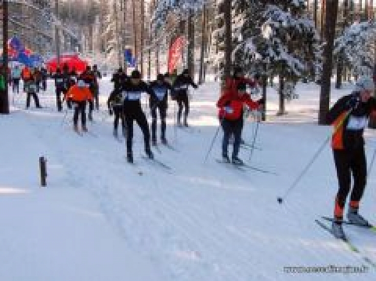Ogrē notiks distanču slēpošanas sacensības 2x30 km stafetē (galerija)