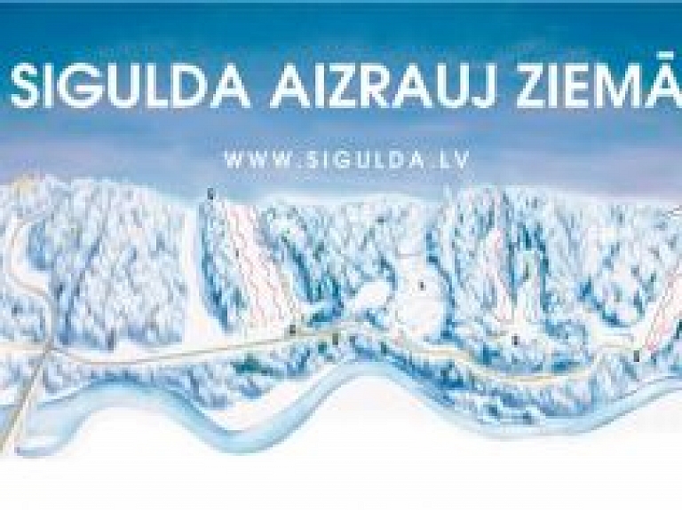 Siguldas slēpošanas trases atklāj sezonu un prezentē  ziemas karti
