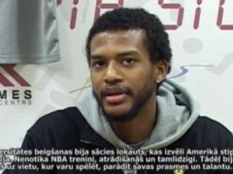 Intervija ar "BK Valmiera" spēlētāju no NBA ģimenes - Džeju Lukasu (video)