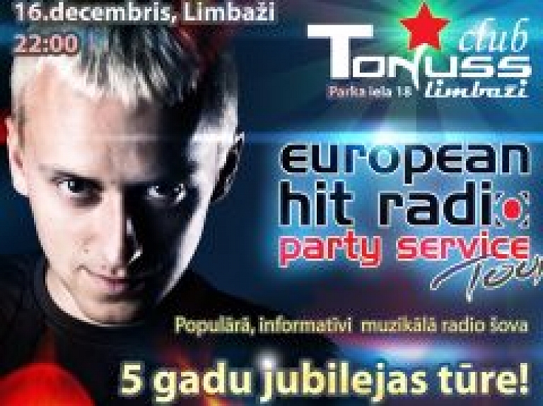 Piektdien Limbažos viesosies [Ex] da Bass radio šova "Party Service" tūre