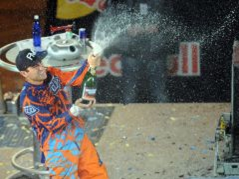 Motofrīstaila Rīgas posmā triumfē kopvērtējuma līderis Viljegass (galerija)