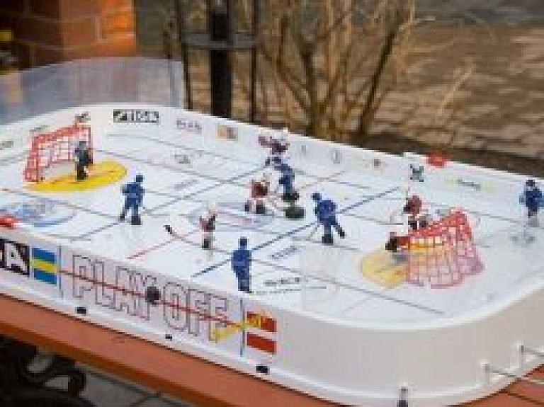 Jēkabpils stadionā sacentīsies galda hokejisti