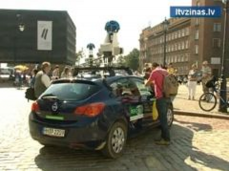 "Google Street View" automašīnas dodas Rīgas ielās (video) - papildināts