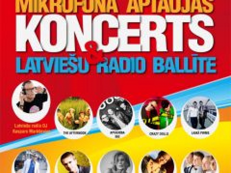 Augusta beigās Madonas estrādē notiks Latviešu radio "koncertballīte"