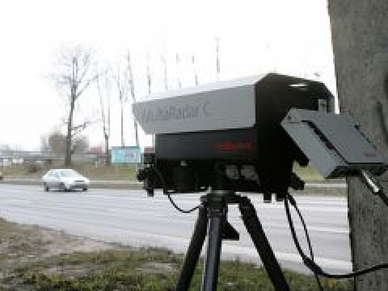 Uz autoceļa Tīnūži-Koknese plānots vēl viens fotoradars