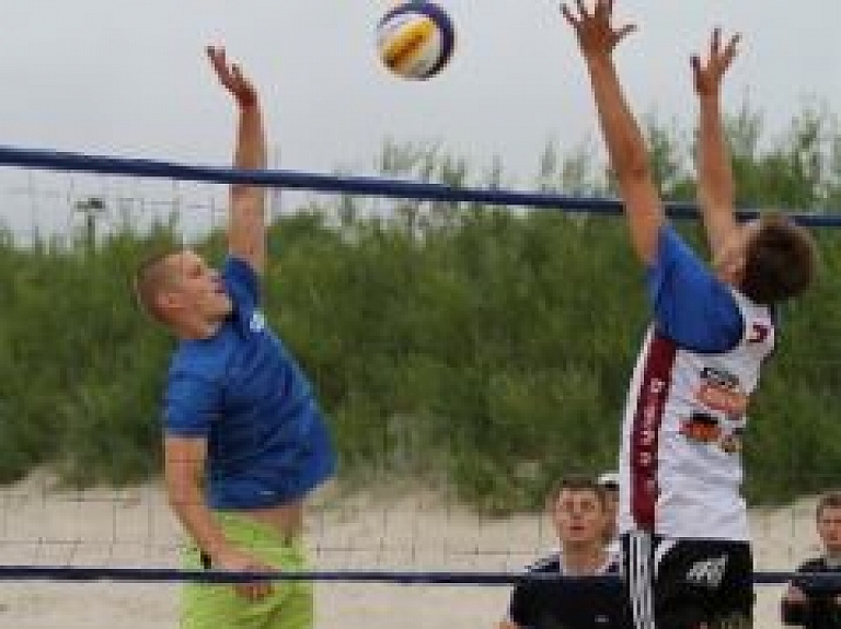 Liepājas pludmalē norisinājās ceturtais šā gada "Vega 1" pludmales volejbola līgas posms