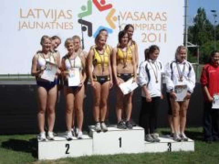 Latvijas Jaunatnes Olimpiādē Valmierai 29 godalgas (galerija)