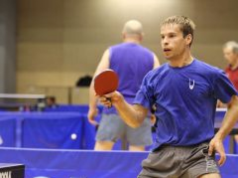 Liepājniekiem labi sasniegumi Kurzemes Atklātajā čempionātā galda tenisā