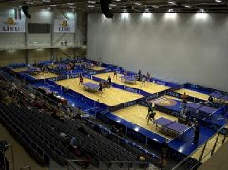 Liepājas Olimpiskā centra Arēnā norisināsies Kurzemes Atklātais čempionāts galda tenisā