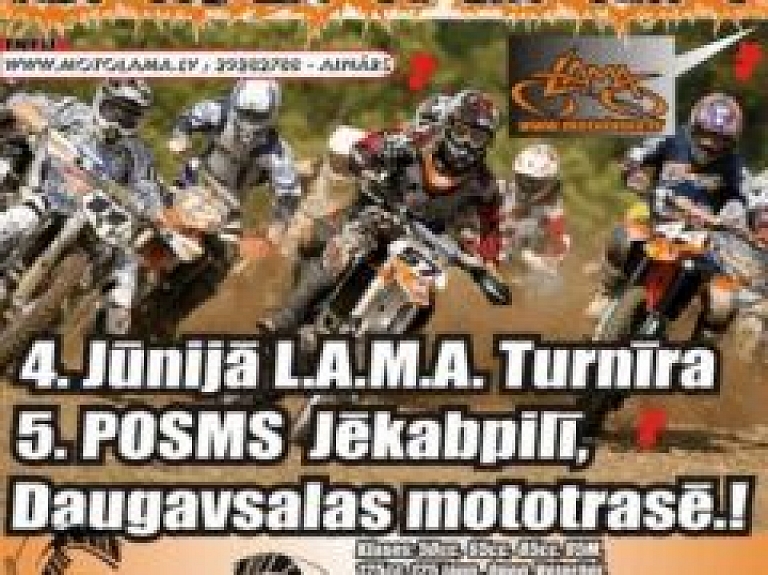 Jau rīt motokross atgriežas Jēkabpilī