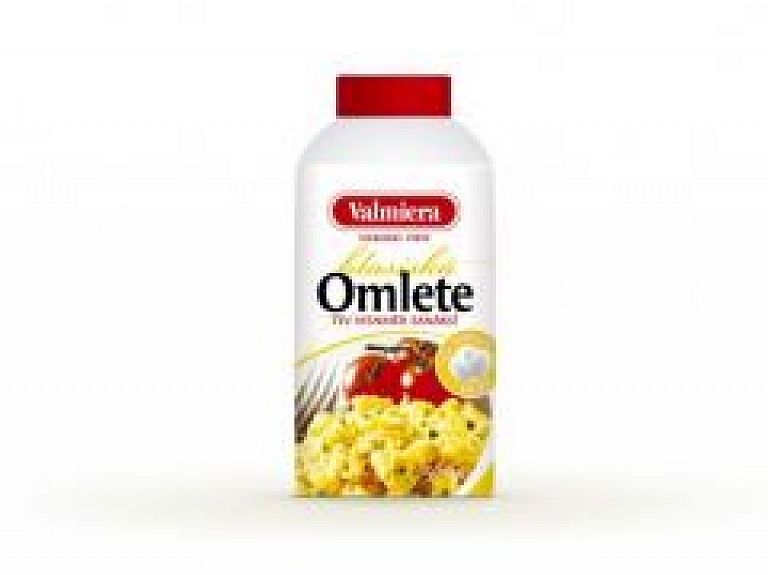 Valmieras piens, AS ievieš inovāciju Latvijas tirgū - OMLETI!