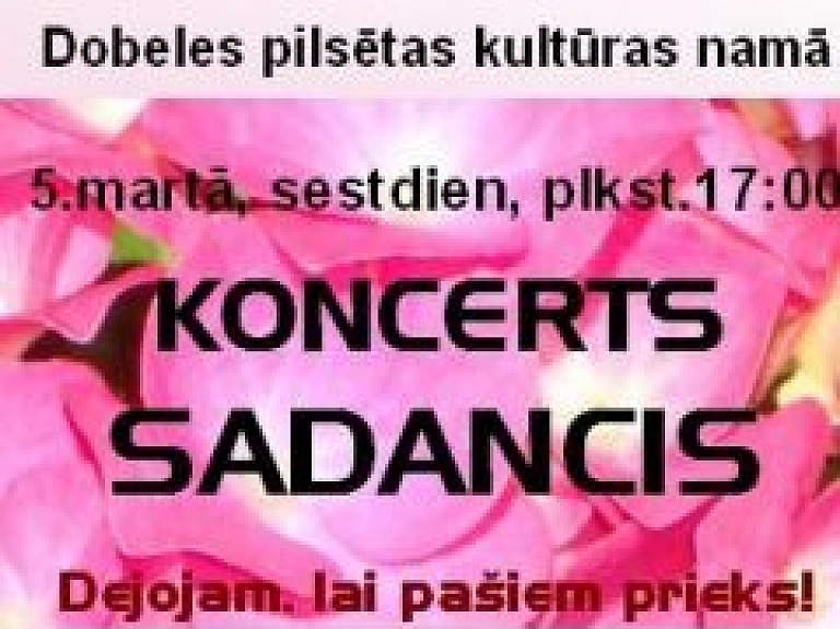 Dobelē notiks jauniešu deju kolektīvu koncerts "Dejojam, lai pašiem prieks!"