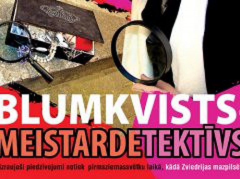 Pirmdien CATA Kultūras namā būs skatāma izrāde "Blumkvists - meistardetektīvs"