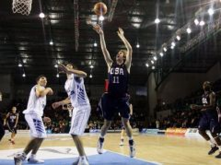 Liepājā FIBA U19 pasaules čempionātā spēlēs astoņu valstu komandas