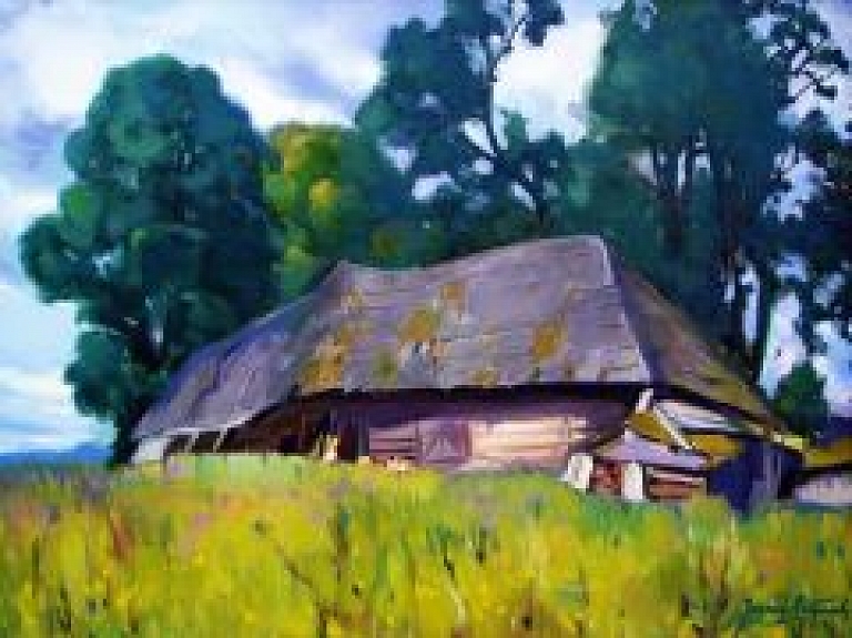 Šodien Siguldā atklās Jura Ģērmaņa gleznu izstādi