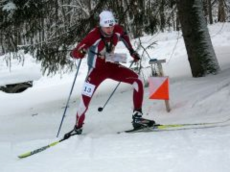 Sacensībās Alūksnē Latvijas Ziemas čempionātā  orientēšanās sportā piedalījās 300 sportisti