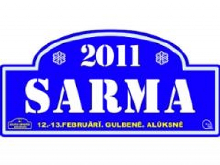 Februārī Alūksnes apkārtnē notiks ziemas rallijs "Sarma 2011"