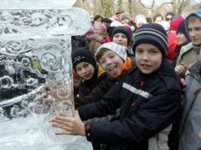 Jelgavā notiks 13. Starptautiskais Ledus skulptūru festivāls