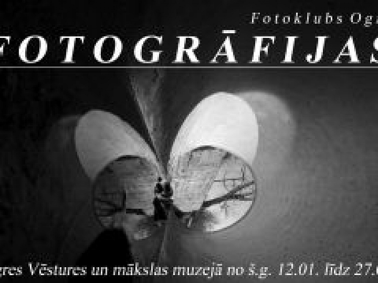 Ceturtdien foto klubs "Ogre" atklās divas izstādes