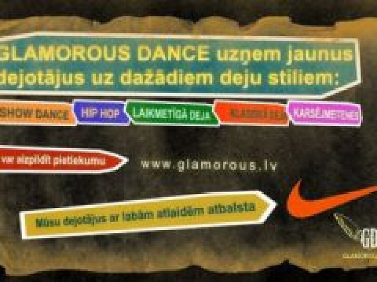 Deju studija Glamorous Dance uzņem jaunus dalībniekus