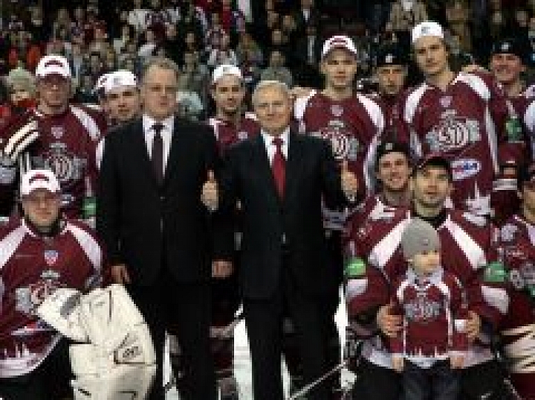 Savickis: "Itera" arī turpmāk atbalstīs KHL klubu Rīgas "Dinamo"